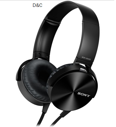 (NEW) Sony MDR-XB450AP Extra Bass Wired Headphones