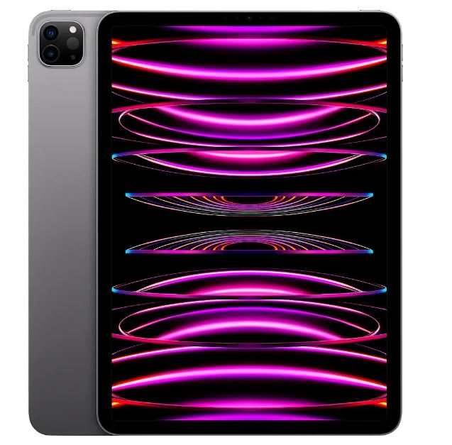 Apple – Geek Squad Certified Refurbished 12.9-Inch iPad Pro with Wi-Fi – 128GB – Space Gray