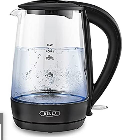 BELLA 1.7 Liter Glass Electric Kettle