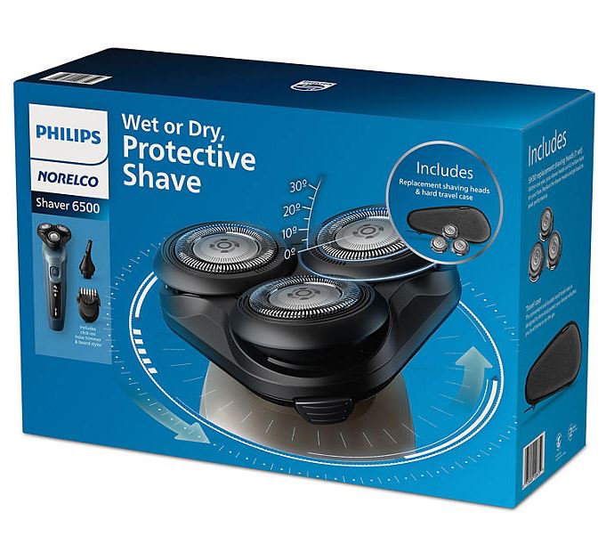 Philips Norelco 6500 Wet & Dry Electric Shaver