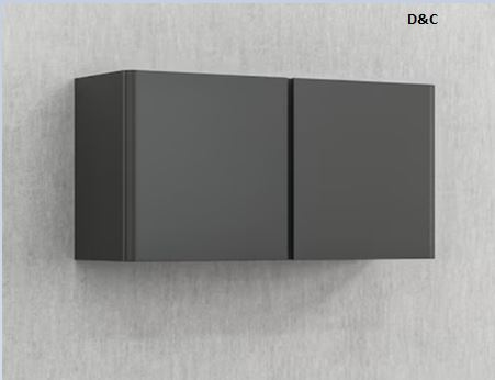 Everest 36-in W x 18-in H Steel Modern Wall-mount Utility Storage Cabinet – Choose Color