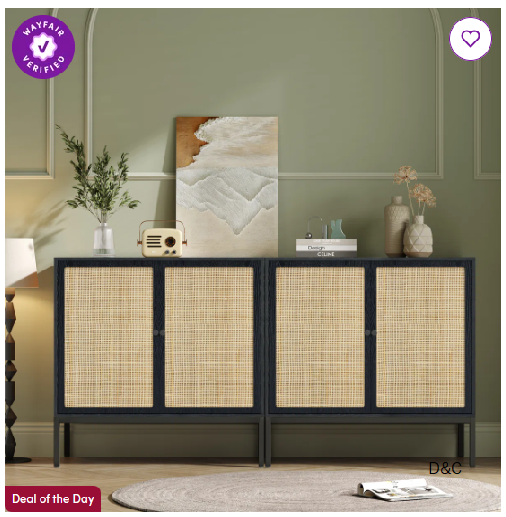 Acelynn 31.5” Wide Sideboard (Set of 2)