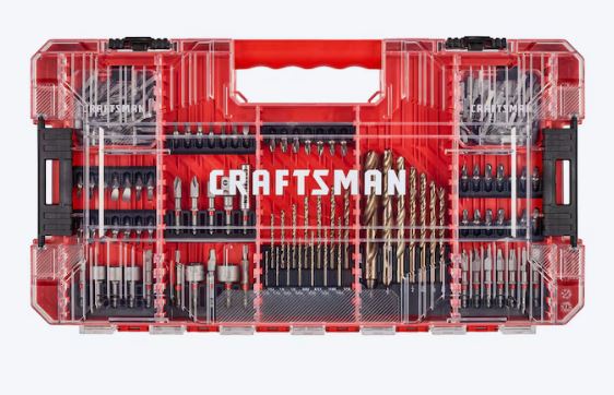 CRAFCRAFTSMAN Impact Driver Bit Set 140 -PieceTSMAN Impact Driver Bit Set 140 -Piece