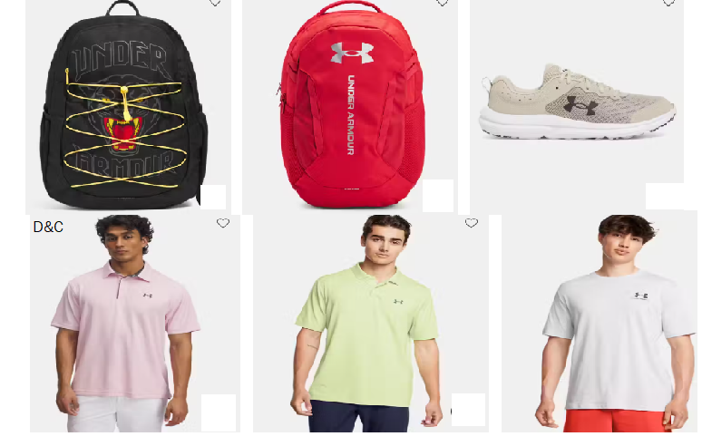 Under Armour saleUp to 50% Off Outlet! Plus, Extra 40% Off All Outlet! Use code: EXTRA40Plus, Extra 10% Off All Outlet! Use code: EXTRA10