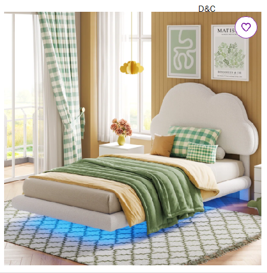 32.8 ” Makeup Vanity Desk with LED Light Slide Mirror, 2 Drawers Power Outletand And Stool