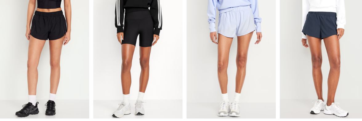 Mid-Rise StretchTech Run Shorts — 3-inch inseam