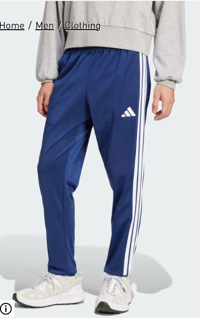 3-Stripes Tricot Regular Tapered Track Pants