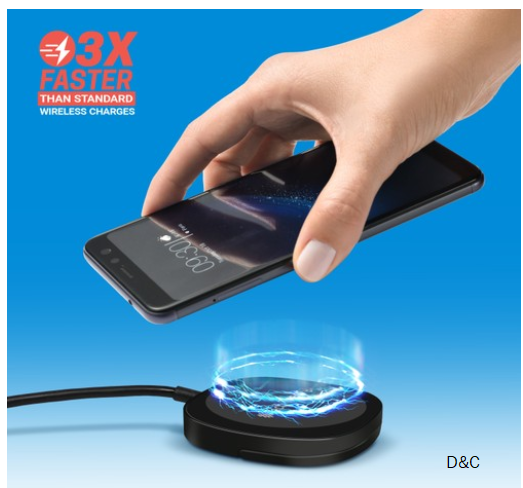 Tech Theory 2 in 1 Magnetic Wireless Charger with Kickstand