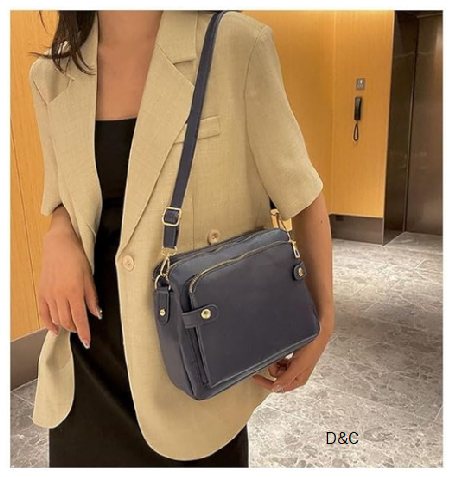 Crossbody Leather Shoulder Bag and Clutch – 5 Colors