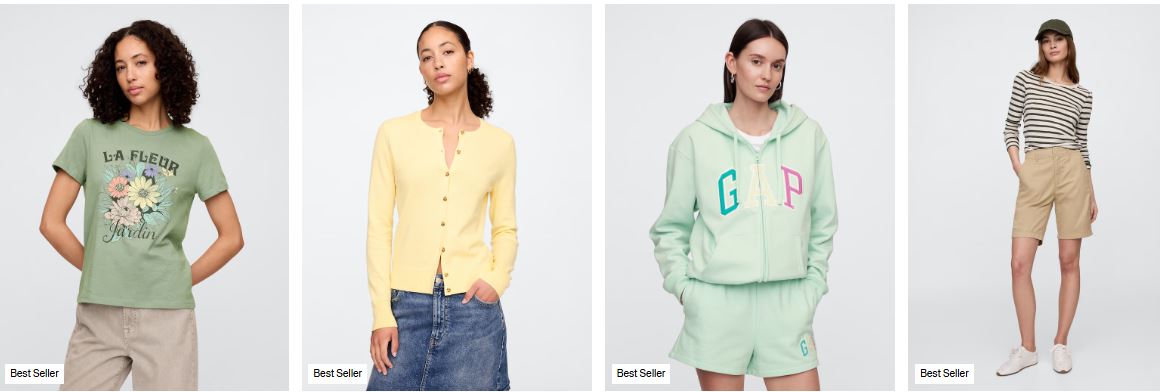 The Big Summer Sale from Gap Factory up to 60% OFF