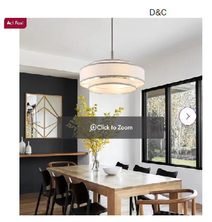 Aasim 5 – Light Dimmable Drum Chandelier