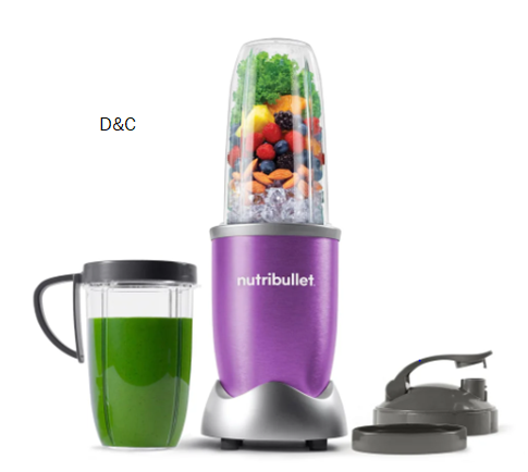 (NEW) NutriBullet Pro 9-Piece 900W Single Serve Personal Blender, Purple