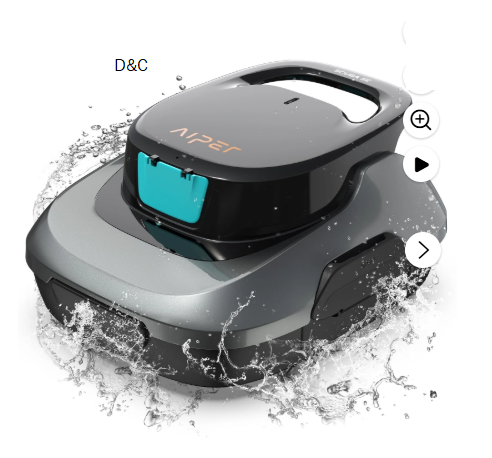 Aiper Scuba SE Cordless Pool Vacuum Robotic Cleaner for Flat Above Ground Pools
