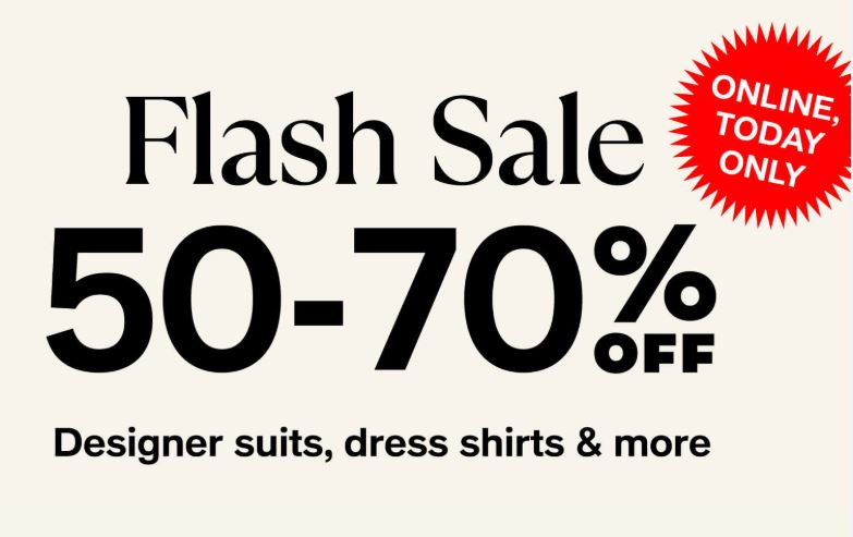 Flash Sale at Macys