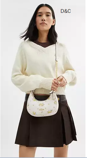 Coach Carmen Mini Crossbody Bag With Floral Print