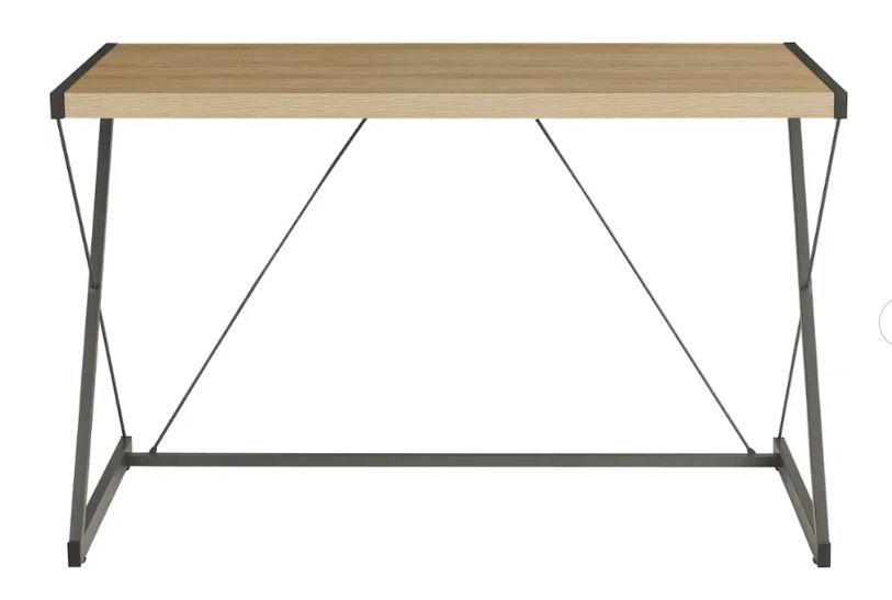 Insignia™ – Computer Desk – 47″ Wide – Light Oak