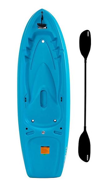 Lifetime Dash 6’6″ Youth Sit-On-Top Kayak, Paddle Included