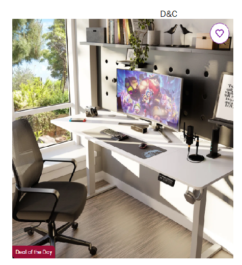 Gilman Electric Adjustable Height Standing Desk