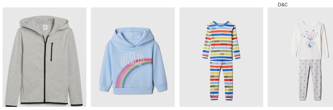 Gap clothings Extra 60% off in checkout