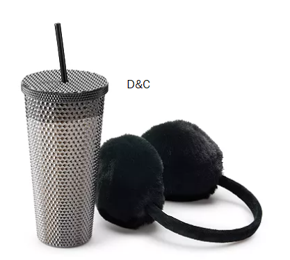 Women’s Collection XIIX Textured Tumbler & Earmuff Set