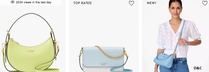 Kate spade up to 70% off + extra 25% off in cart