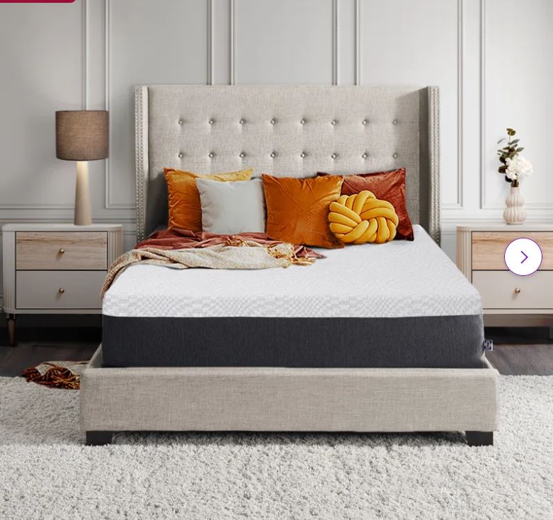 Sealy Cool 12″ Medium Memory Foam Mattress with CopperChill Technology