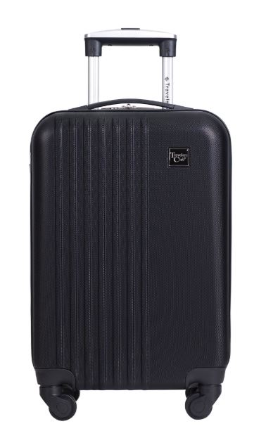Travelers Club 20-Inch Hard Side Spinner Rolling Carry-on – Black