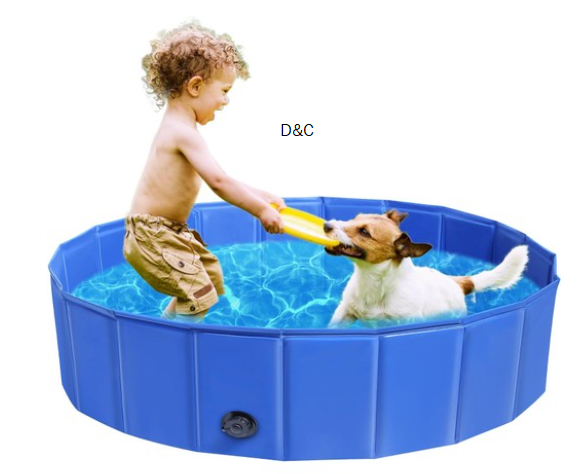 Collapsible Outdoor Portable Pool for Kids & Pets