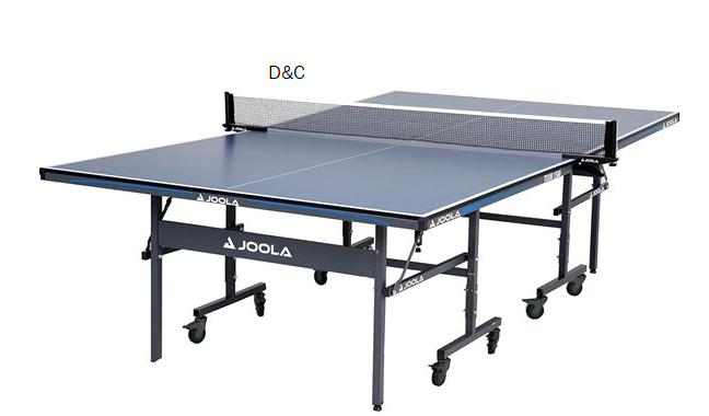 JOOLA Tour 1500 Indoor Ping Pong Table with Quick Clamp Table Tennis Net – Foldable Indoor Surface with Single Player Playback Mode – Competition Grade MDF Top – Tournament Quality