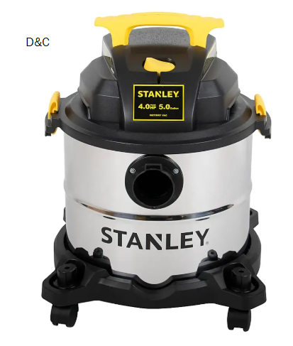 Stanley – 5 Gallon Wet/Dry Vacuum – metal