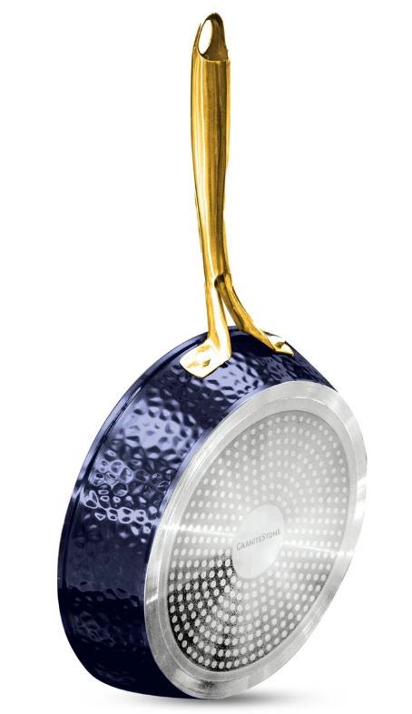 allen + roth Maitland Set of 2 Wicker Brown Steel Frame Swivel Dining Chair with Navy Cushioned Seat