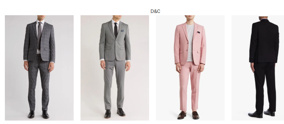 Up to 90% off Soul of London suits