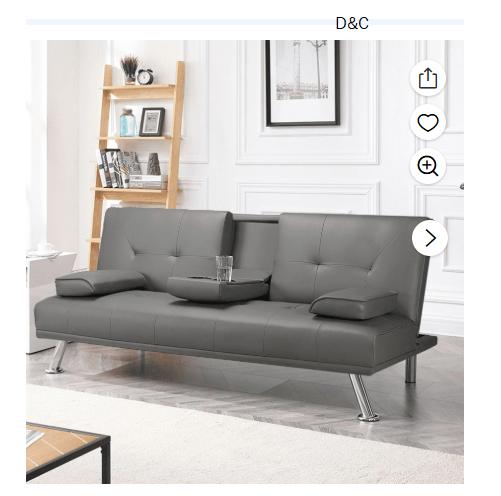 43.3 in. Wood Rectangle Glass Coffee Table