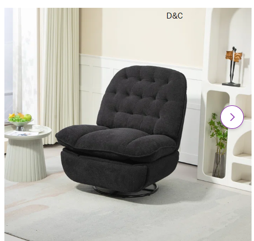 Modern Tufted Upholstered Recliner