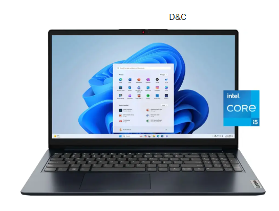 Lenovo – Ideapad 1i 15.6″ Full HD Touchscreen Laptop – Intel Core i5-1334U – 16GB Memory – 512GB SSD – Abyss Blue