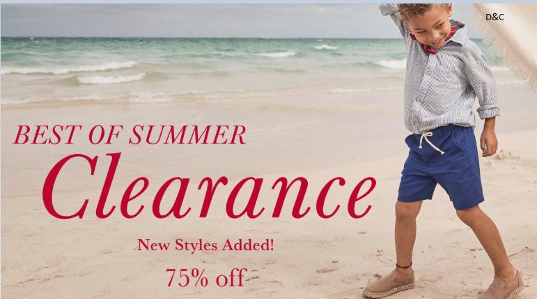 Gymboree has 75% off All Clearance. Sale price as shown. Shipping is free on $30 or free store pickup.