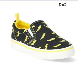 Wonder Nation Baby Slip-On Sneakers