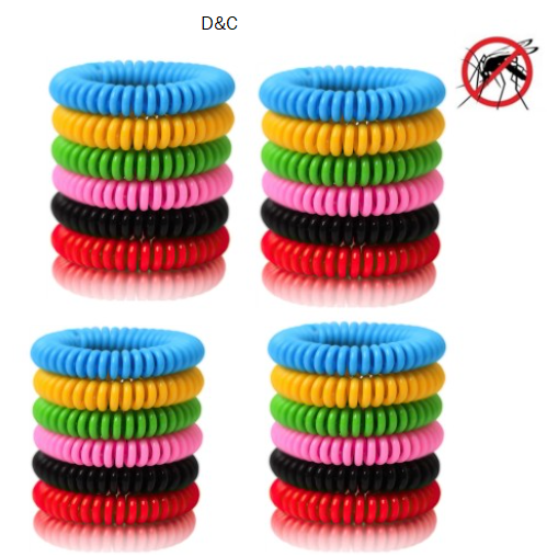 24-Pack DEET Free Mosquito Bracelets