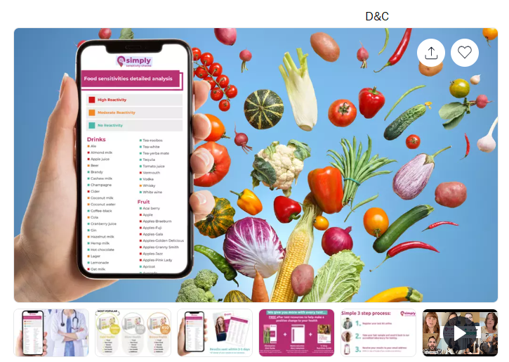 Up to 78% Off At-Home Sensitivity Test: Food, Drink, Environmental, Gut Biome, Metals & More by Simply Sensitivity Checks