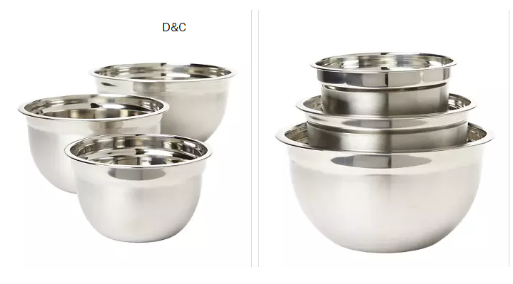 Cooks Tools™ 3 Piece Mixing Bowl Set