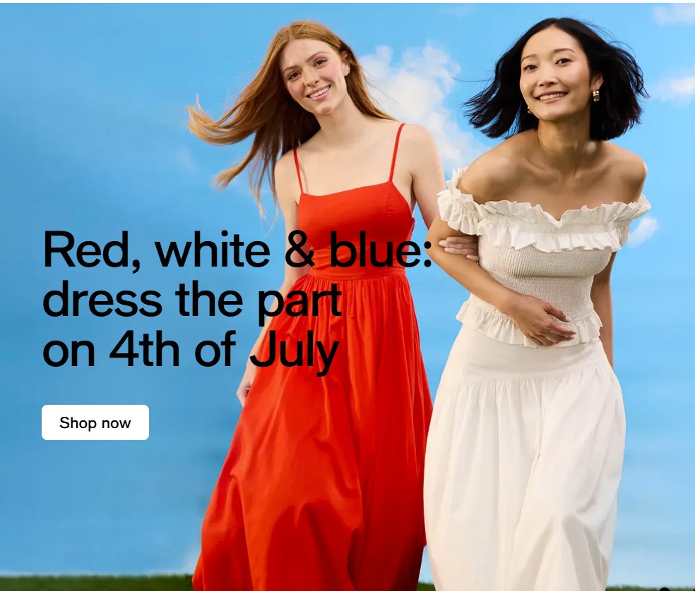 Land’s End July 4th Event – 50% off site wide