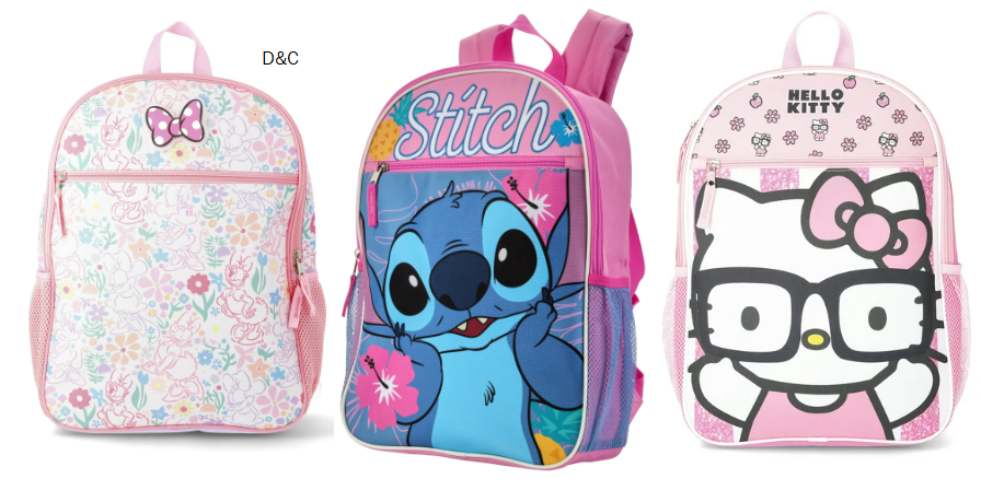 Sanrio Hello Kitty Girls 16″ Backpack, Pink