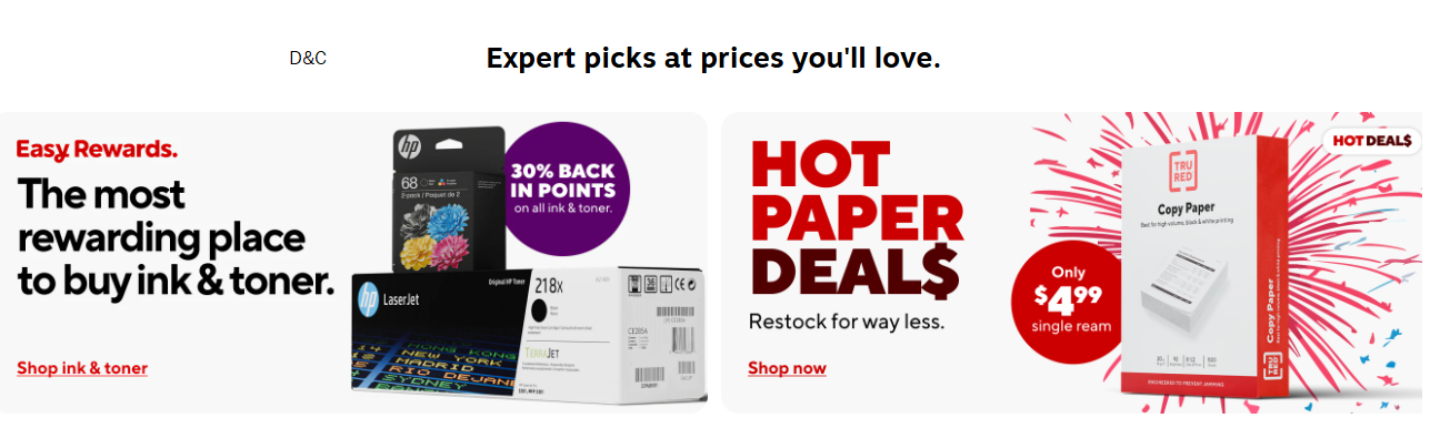 Staples July 4th sale