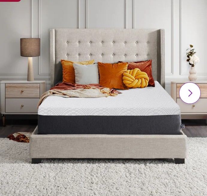 Sealy Cool 12″ Medium Memory Foam Mattress with CopperChill Technology