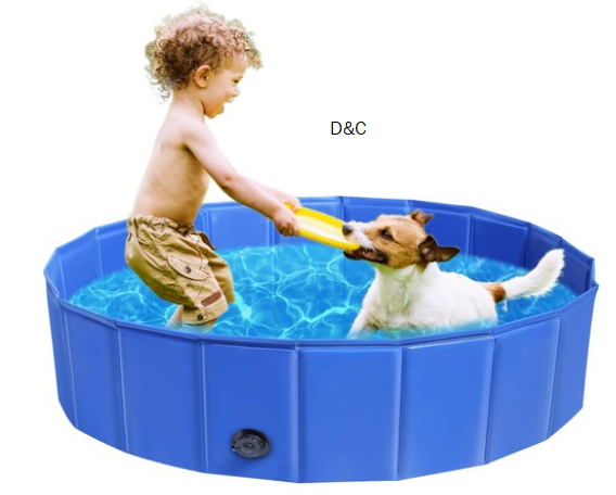 Collapsible Outdoor Portable Pool for Kids & Pets