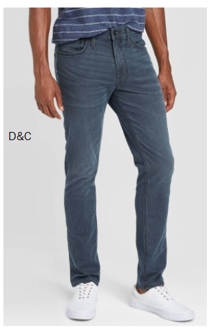 Goodfellow & Co Men’s Mid Rise Slim Fit Full Skinny Jeans Heavyweight – Open Box