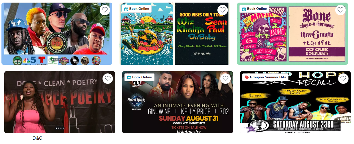 Lots of Discounted Concert Tickets on Groupon this summer 🎶CHECK YOUR AREA: