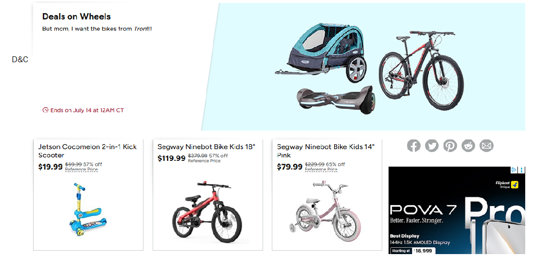 Deals on Wheels