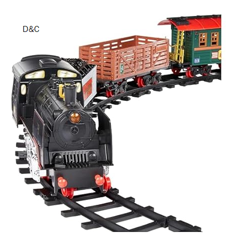 Amazon Basics RC Steam Engine Train Set