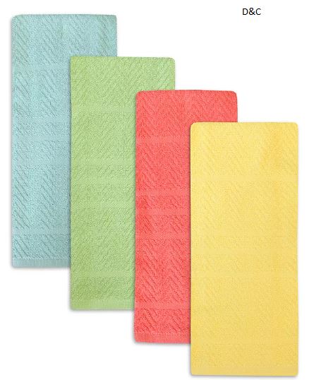 Celebrate Together™ Summer Summer Solids Kitchen Towel 4-pk